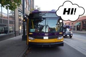 The new bus in town…