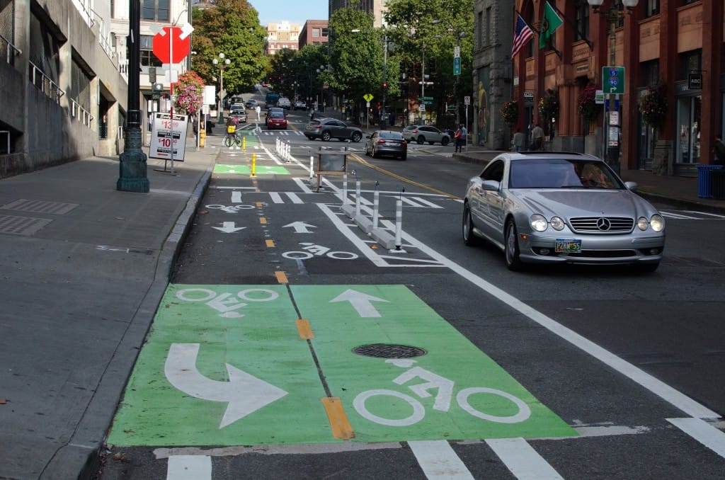 ICYMI: Bicyclist numbers triple on Second Avenue thanks to new bikeway