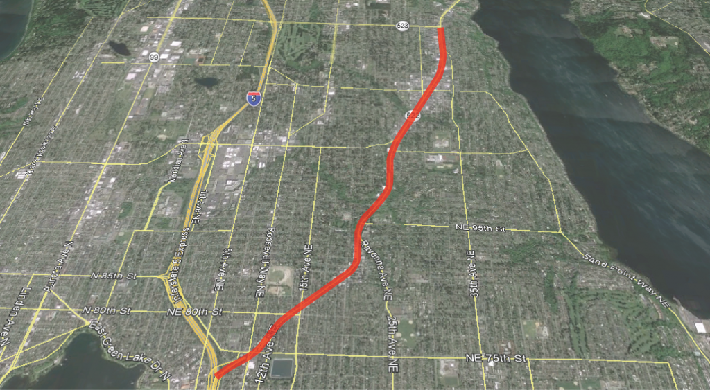                      Lake City Way Slated for Pedestrian Improvements
                     