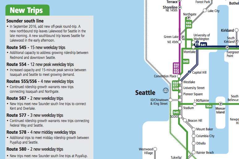 Sound Transit Will Unleash More Regional Service in 2016