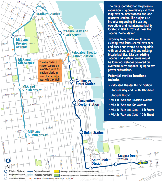Tacoma Link Extension Receives Final Approval