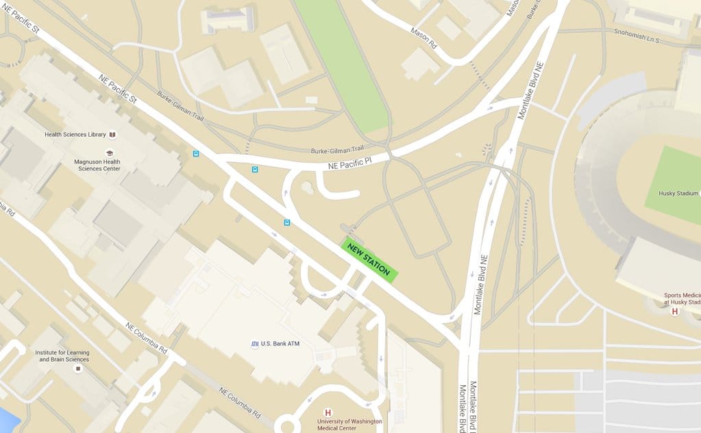 Pronto Moves Bike Share Station to Montlake Triangle