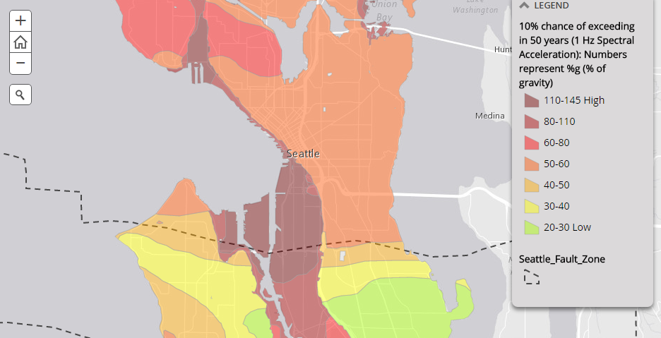 Map of the Week: Natural Hazards in Seattle