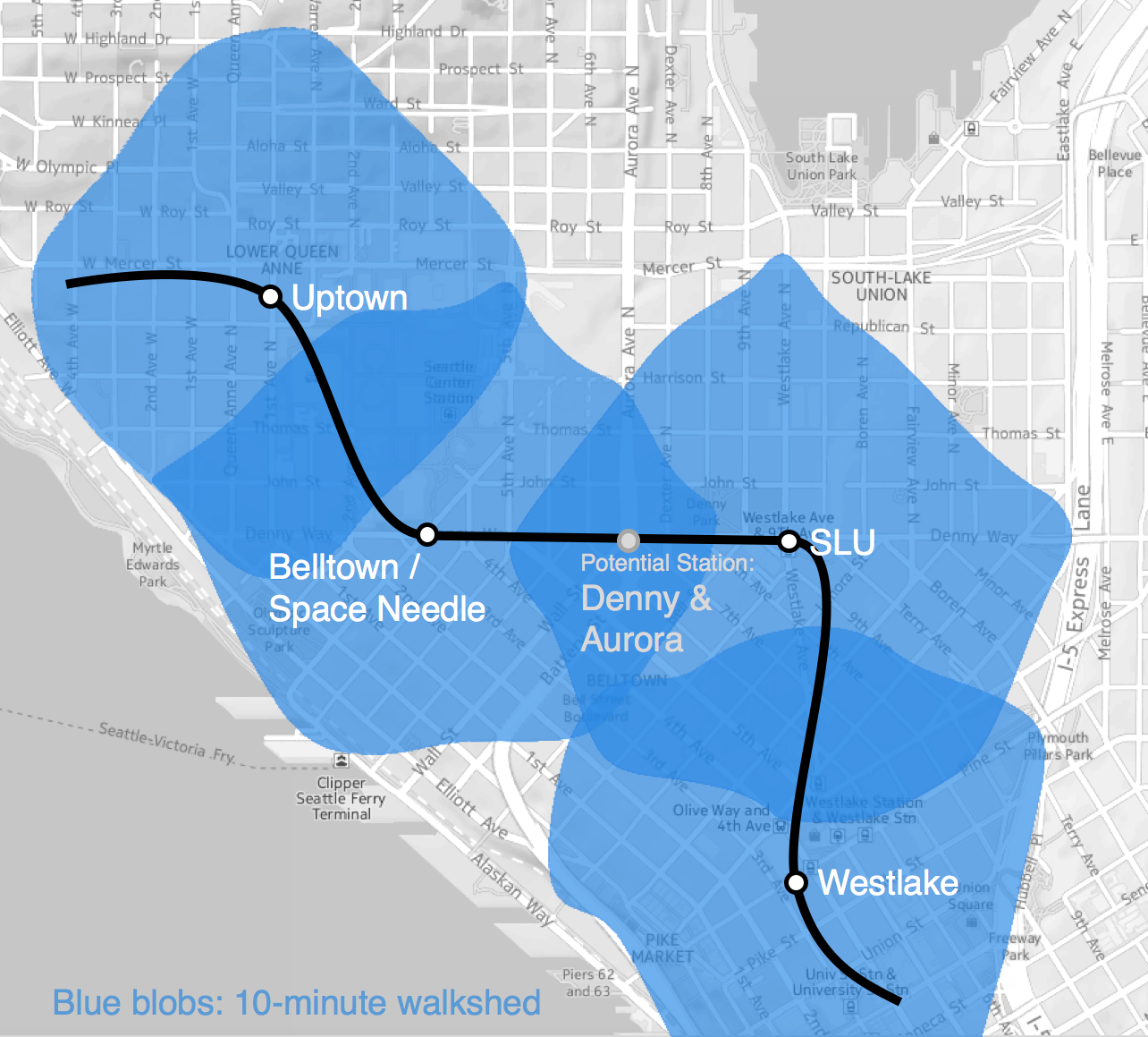 Light Rail for Belltown: A Possible Solution