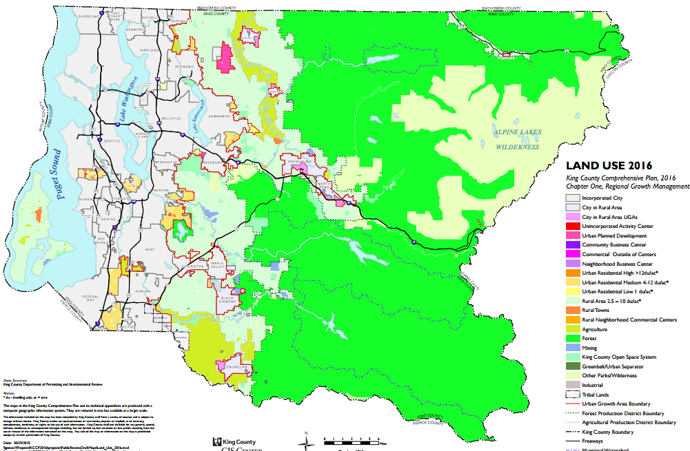 King County Planners Reject Urban Growth Area Expansion Proposals