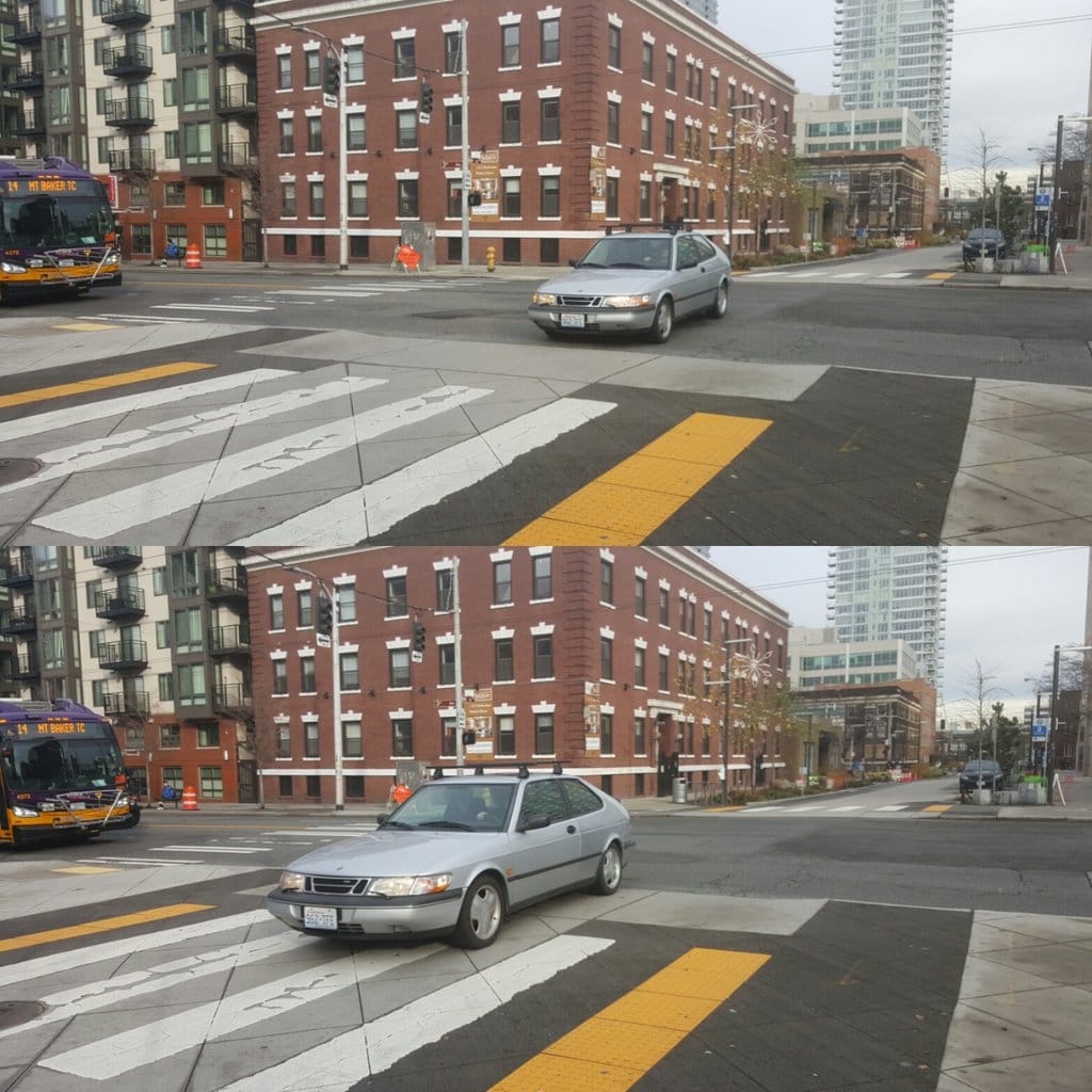 Bell Street signage has been well documented to be ineffective. (Photo by Brock Howell)