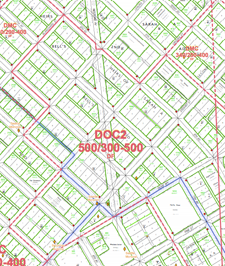 DOC2 zoning in Belltown. (City of Seattle)