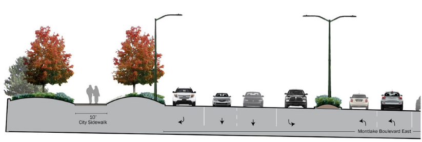 Southbound Montlake Boulevard (WSDOT)