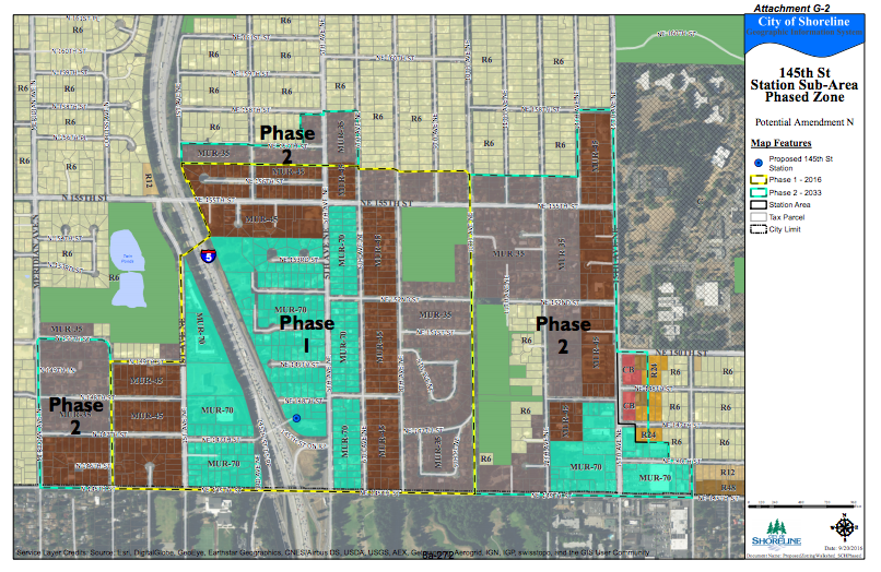 Shoreline City Council To Adopt A Final 145th Street Station Subarea Plan Tonight