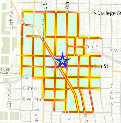 Zone 28 around Beacon Hill Station. (City of Seattle)