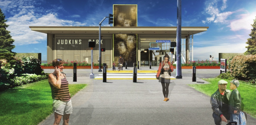 23rd Ave S station entrance. (Sound Transit)