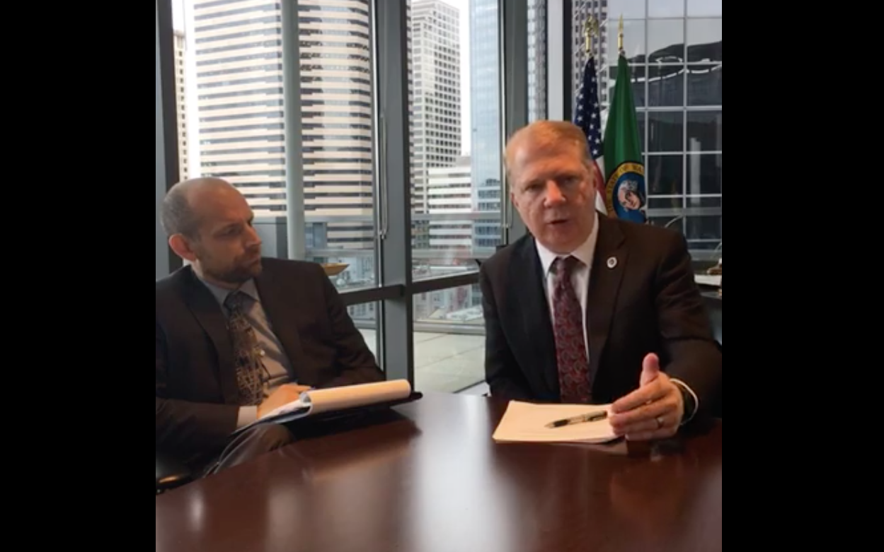 Mayor Ed Murray Talked HALA Live On Facebook