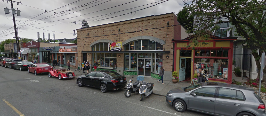 A stretch of the 15th Avenue business district in Capitol Hill. (Google)