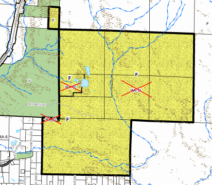 Zoning changes proposed near Hobart. (King County)