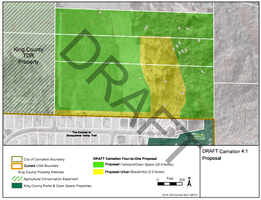 Carnation Four-to-One proposal. (King County)