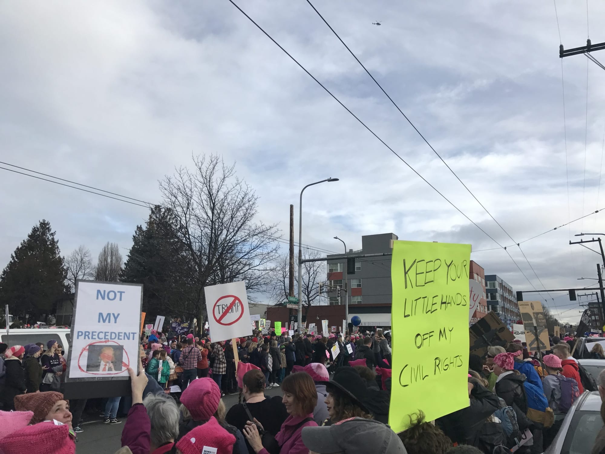 Womxn’s March On Seattle Helped Transit Reach New Heights In Ridership