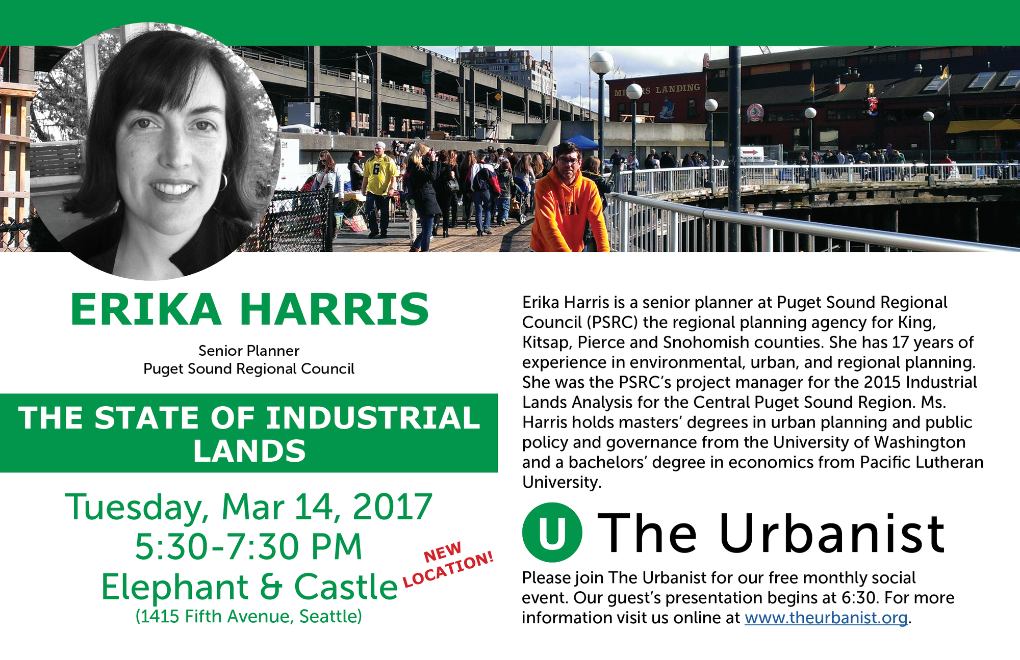 Next Urbanist Meetup is Tuesday, March 14th