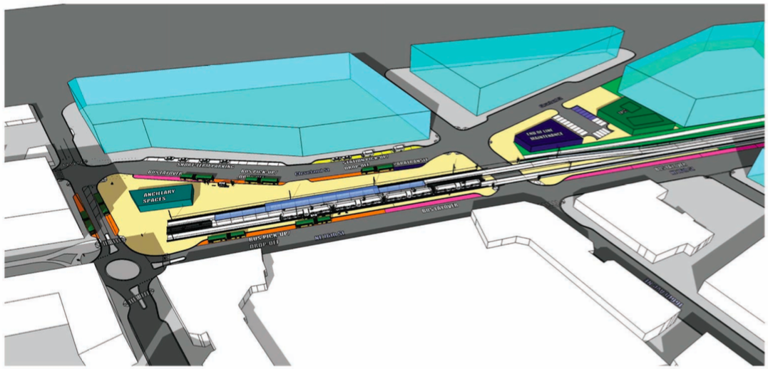 Concept 4 rendering. (City of Redmond)