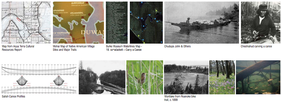 Example of the interpretive strategy to be employed on the site. (Walker/Macy / City of Seattle)