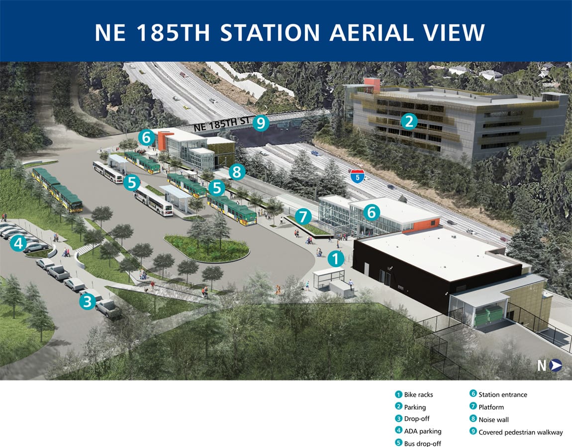                     Sound Transit To Decide Permanent Lynnwood Link Station Names
                     