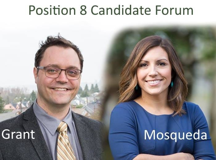 September 14: Mosqueda and Grant Square Off at Wallingford Forum