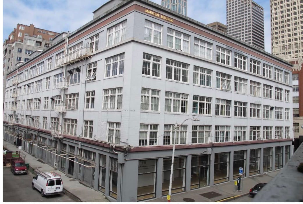 The Maritime Building pre-renovation. (City of Seattle)