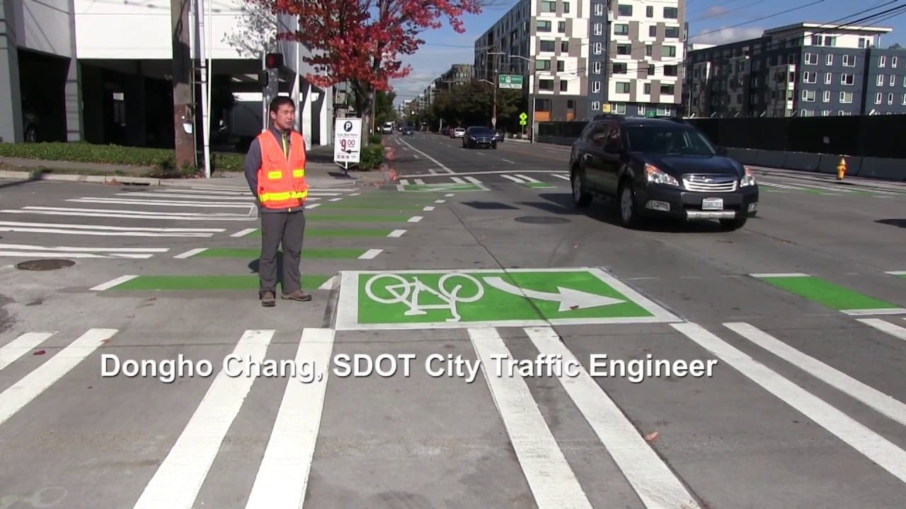 Sunday Video: Bicycle and Transit Markings