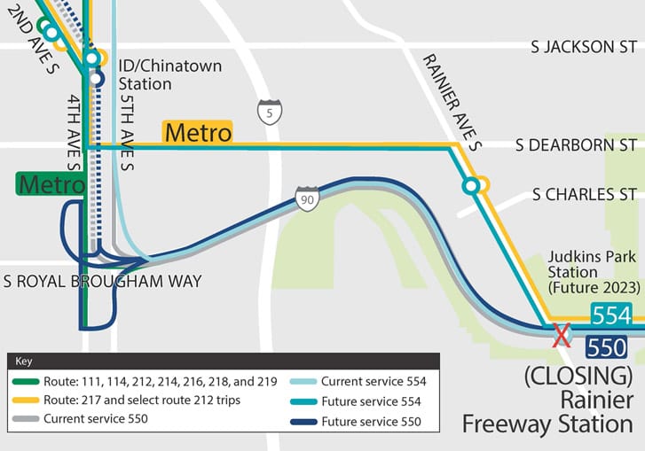 Service Changes Planned for I-90 Corridor Buses in September