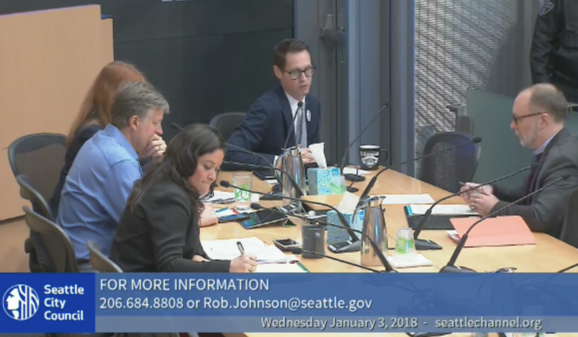 Seattle City Council Briefed on Busy Year of Planning Ahead in 2018