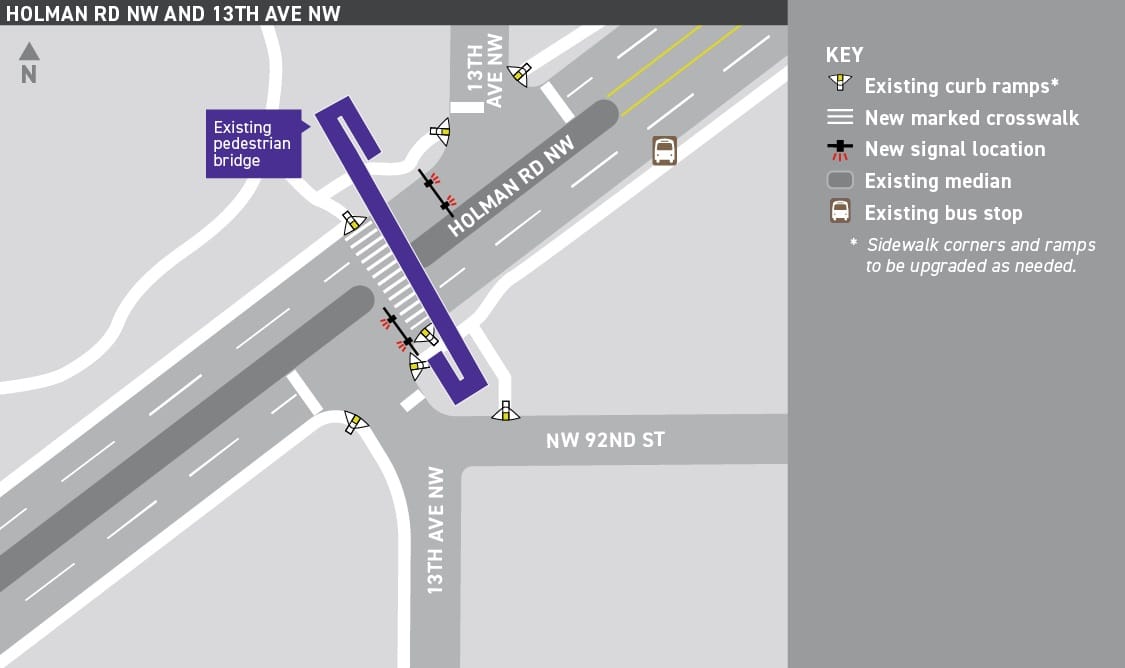 Final design of improvements. (City of Seattle)