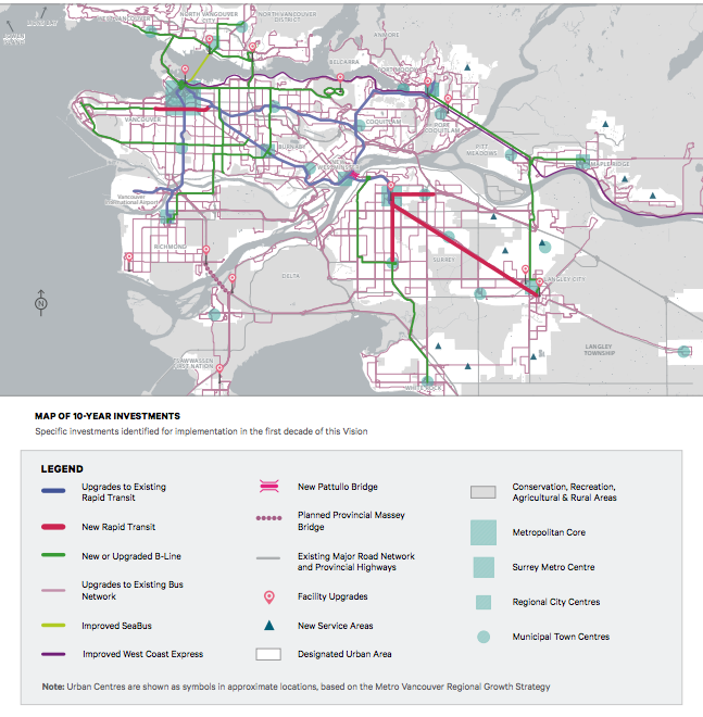 10-Year Vision for the Lower Mainland. (Mayors' Council)