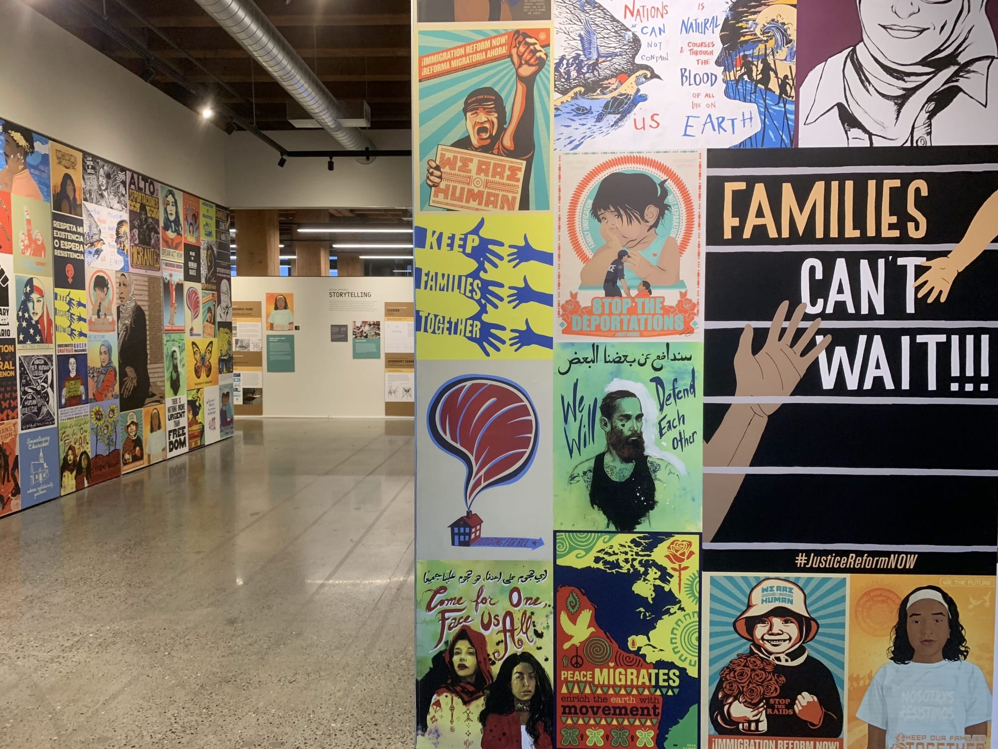 New Design in Public Exhibit Brings the Global Migration Crisis Close to Home