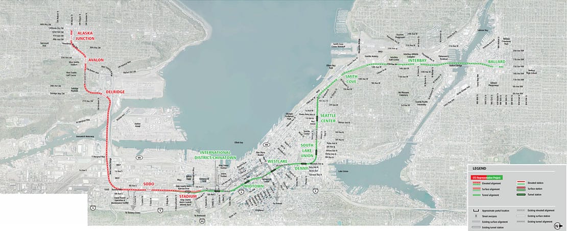                      Elected Leadership Group Winnows Down Sound Transit Level 3 Alternatives
                     