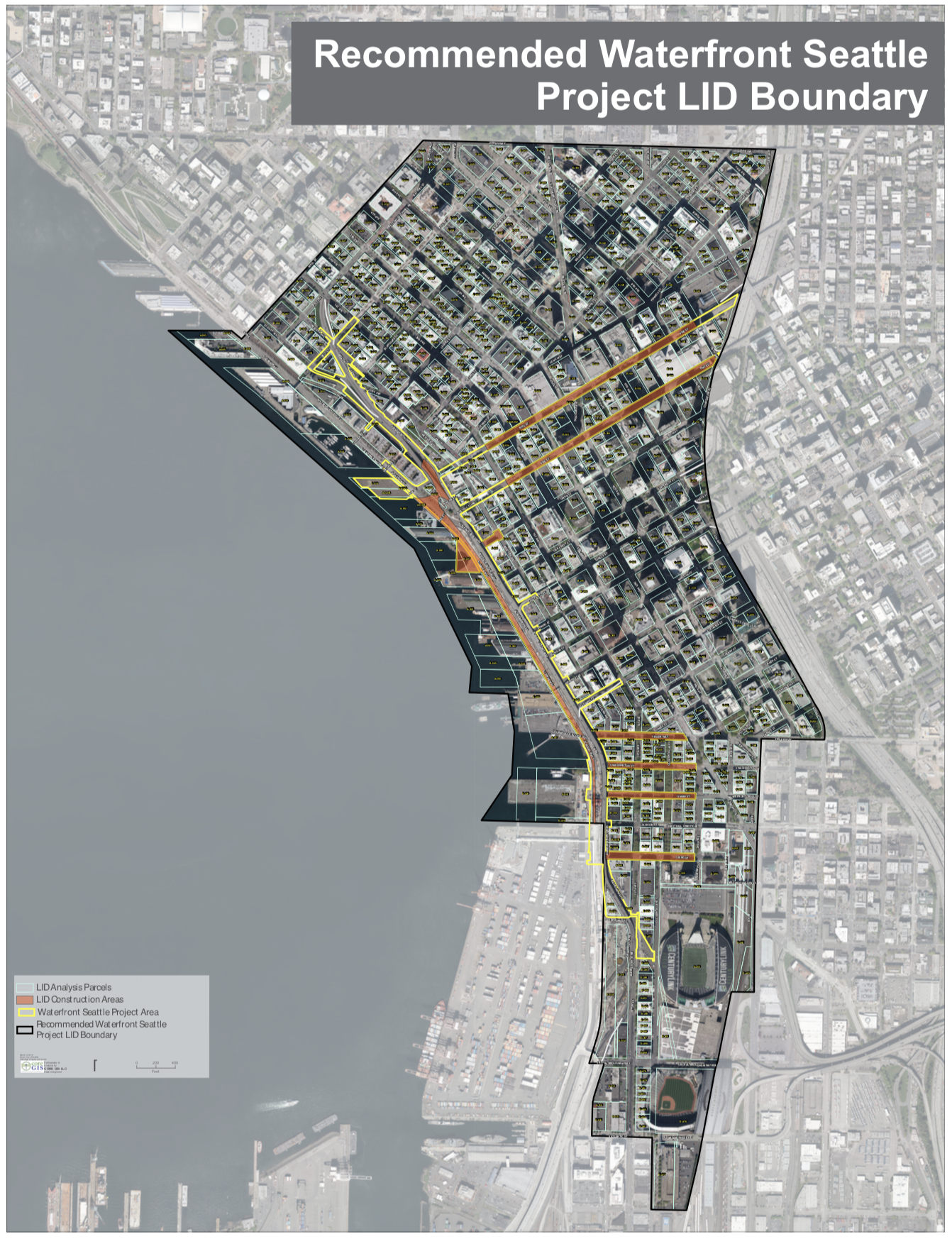 Map of the LID boundary. (City of Seattle)
