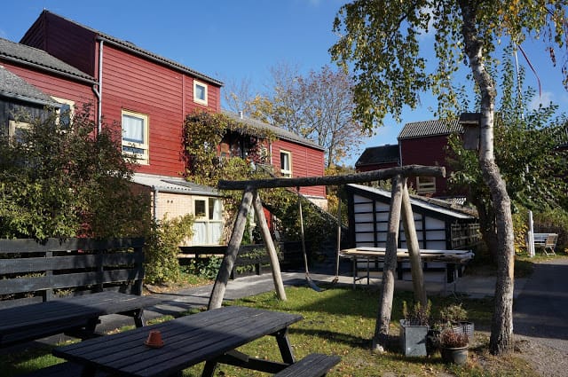 Common space in a non-profit housing association, Tinggården, in a Copenhagen suburb. (Roxanne Glick)