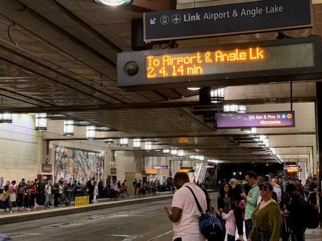 Sound Transit Launches New Link Real-Time Arrival Information at Stations