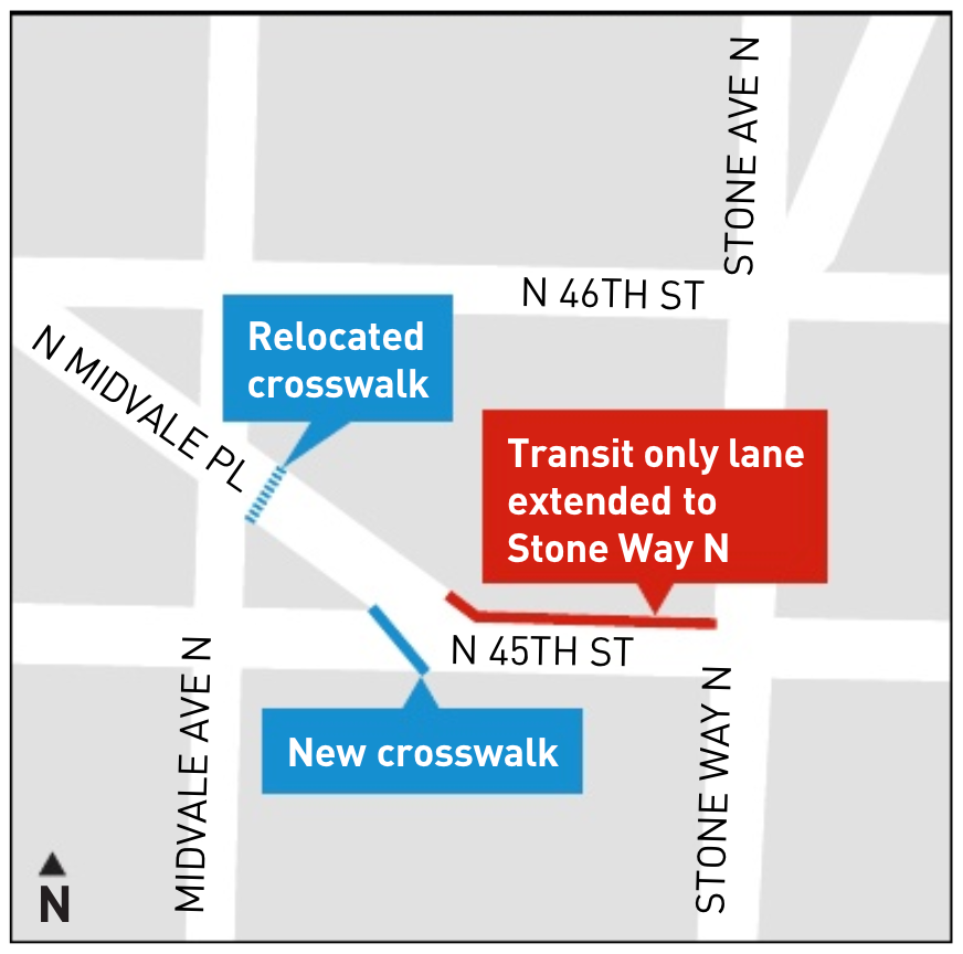 General changes planned for the street. (City of Seattle)