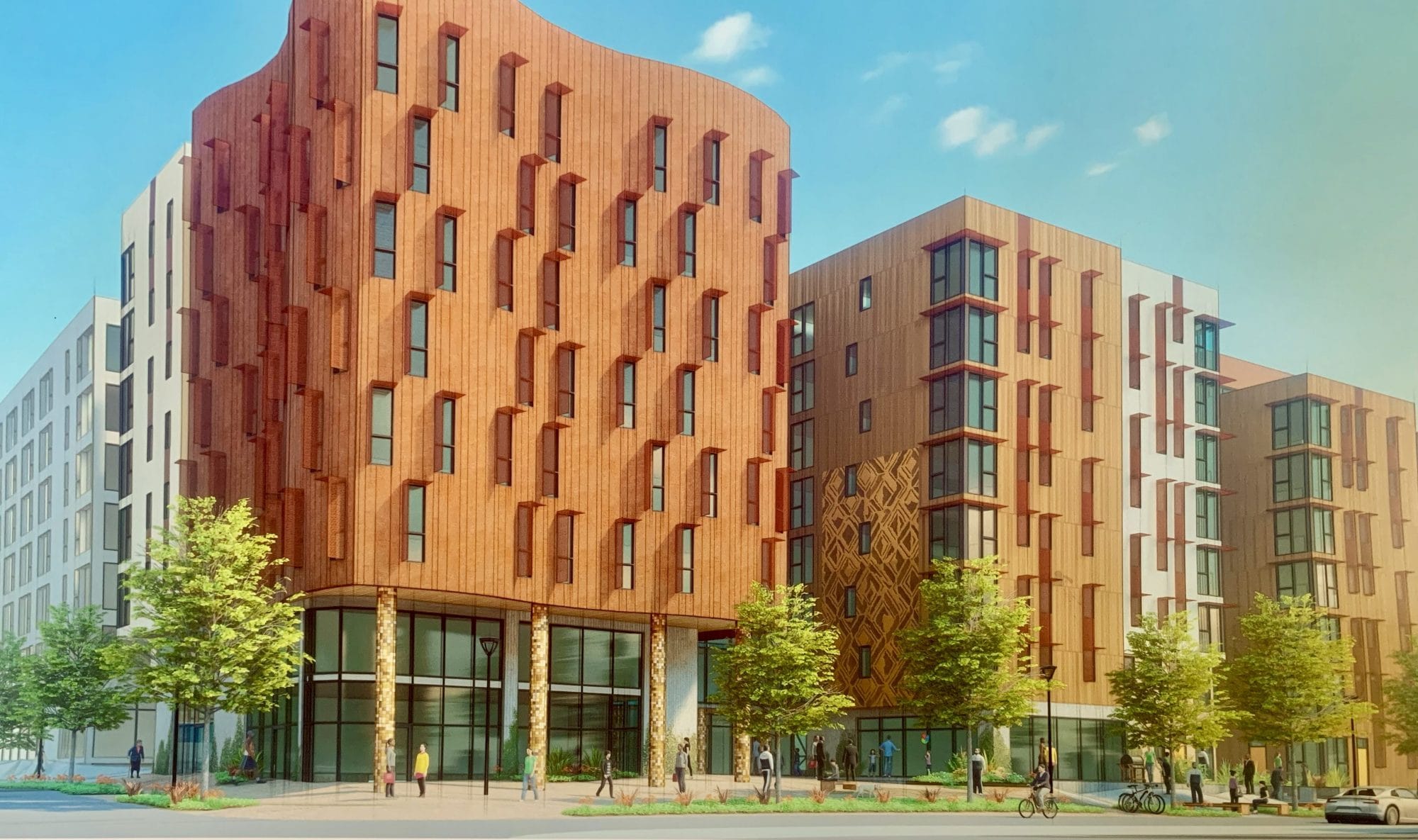 Housing Notes: Africatown Plaza Breaks Ground, Built-to-Rent Single-Family Home Boom, and Living Office Building