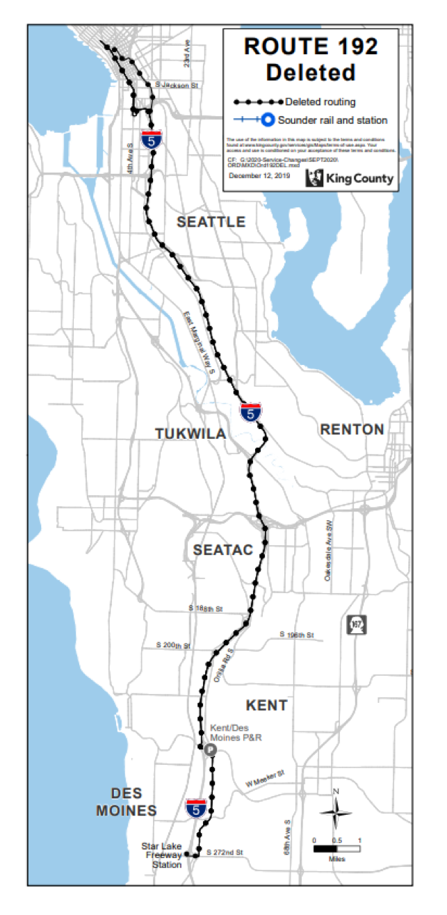 Deleted Route 192. (King County)