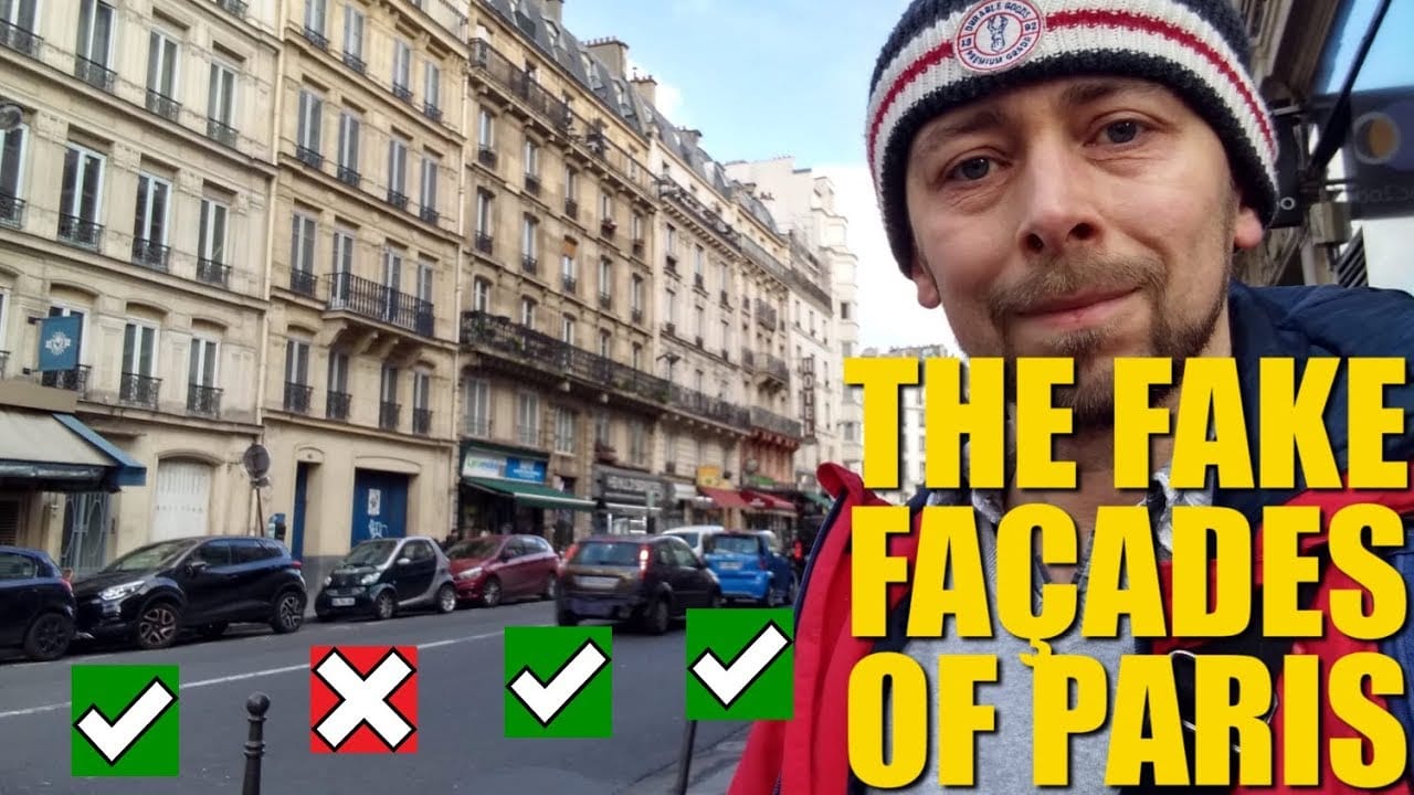 Sunday Video: The Fake Facades of Paris