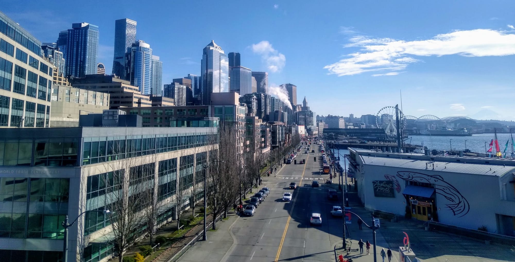 Final Segment of Alaskan Way Bike Trail Being Planned with Double Street Crossing