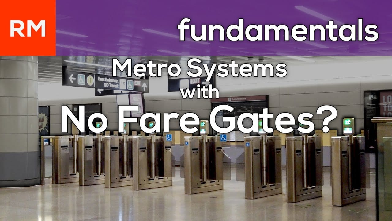 Sunday Video: Metro Systems With No Fare Gates
