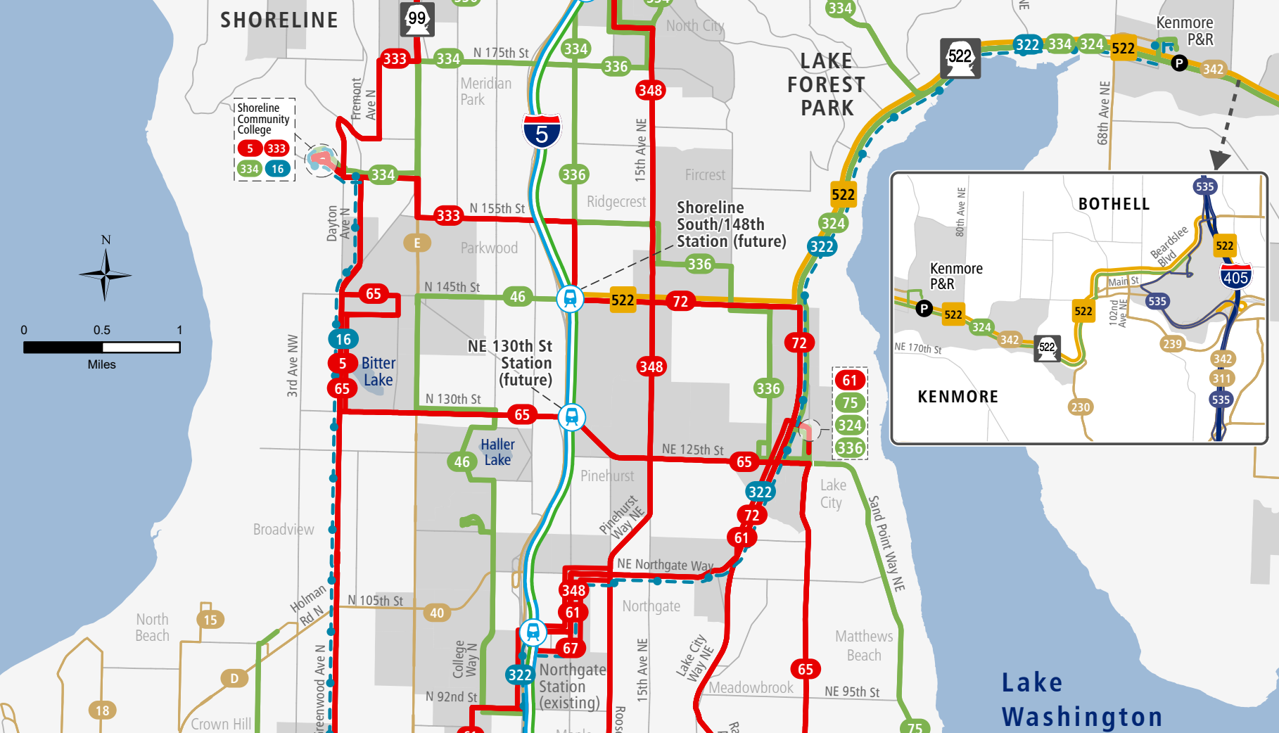 Metro Unveils Lynnwood Link Bus Restructure Concepts in an Austerity Redux