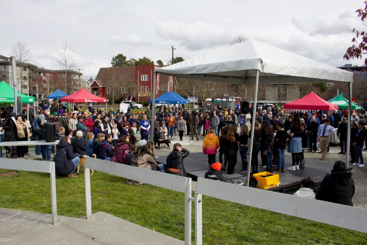 Images from Ballard Commons’ Reopening, in All Its Imperfect Glory