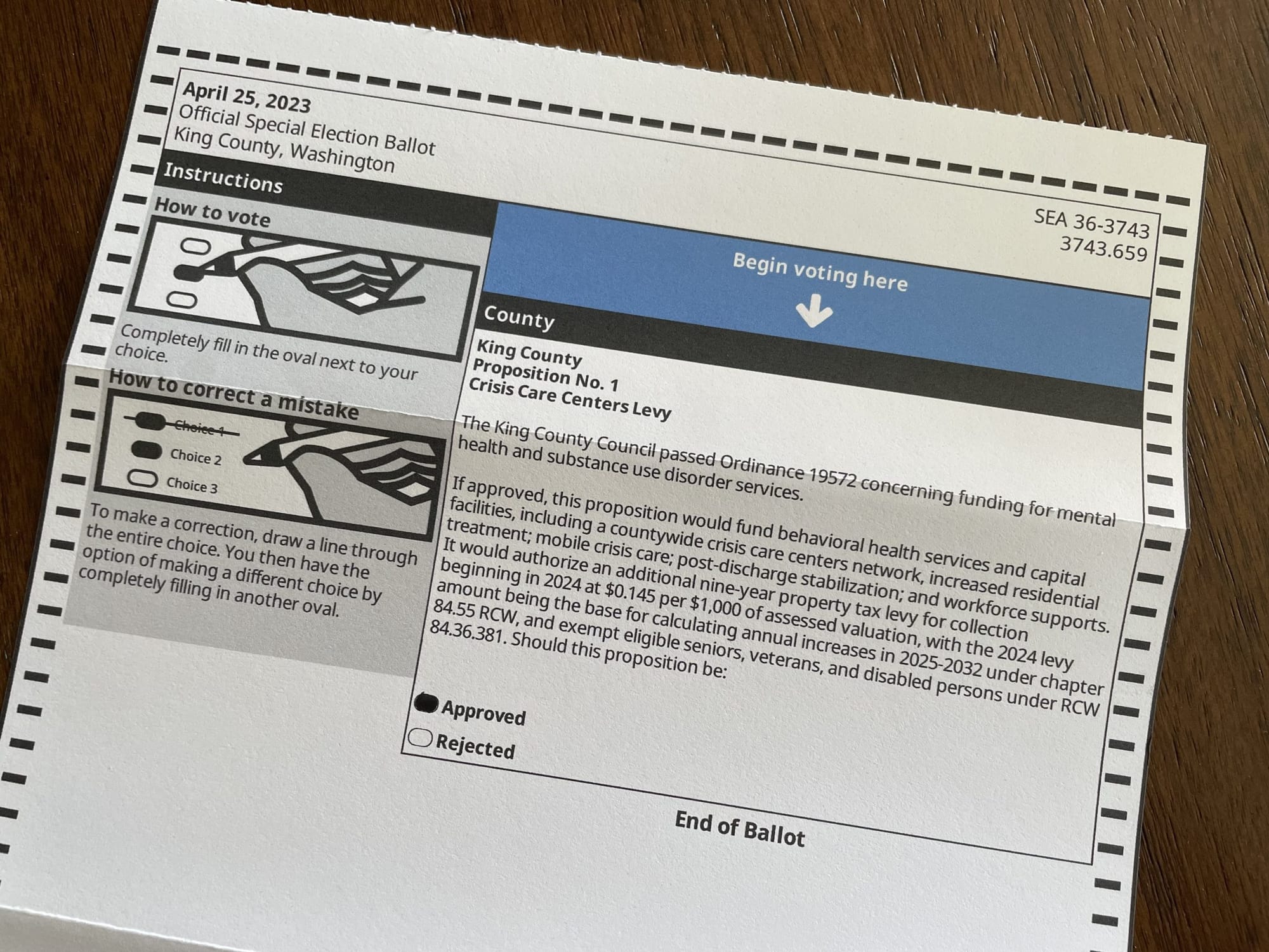 Vote Yes on King County’s Crisis Care Centers Levy