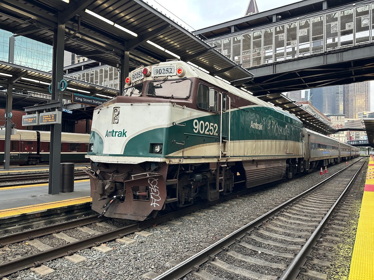 Amtrak Cascades Launching Two More Daily Seattle-Portland Trips on December 11