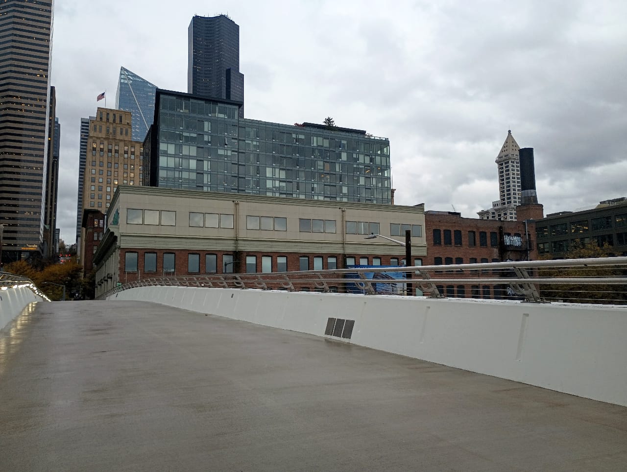 New Marion Street Pedestrian Bridge Caps Off Colman Dock Rebuild