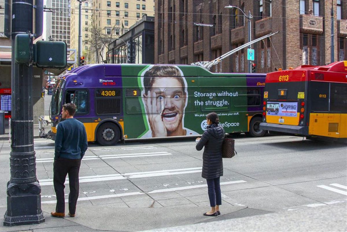 Op-Ed: Ban Bus Wraps and Spare Riders the Barrage of Advertisements