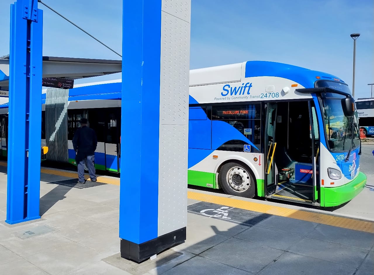 Lynnwood Link Brings Huge Ridership Boost to Community Transit’s Swift Network