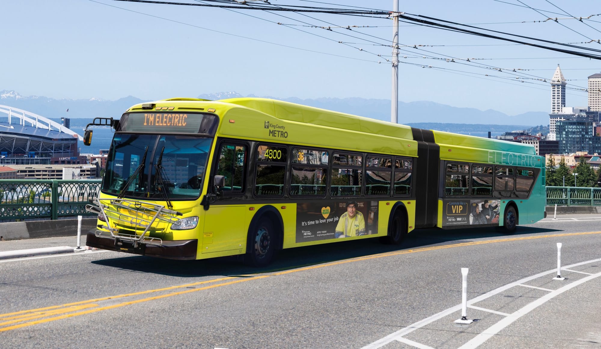 Constantine Defends Bus Electrification Focus as King County Metro Service Lags